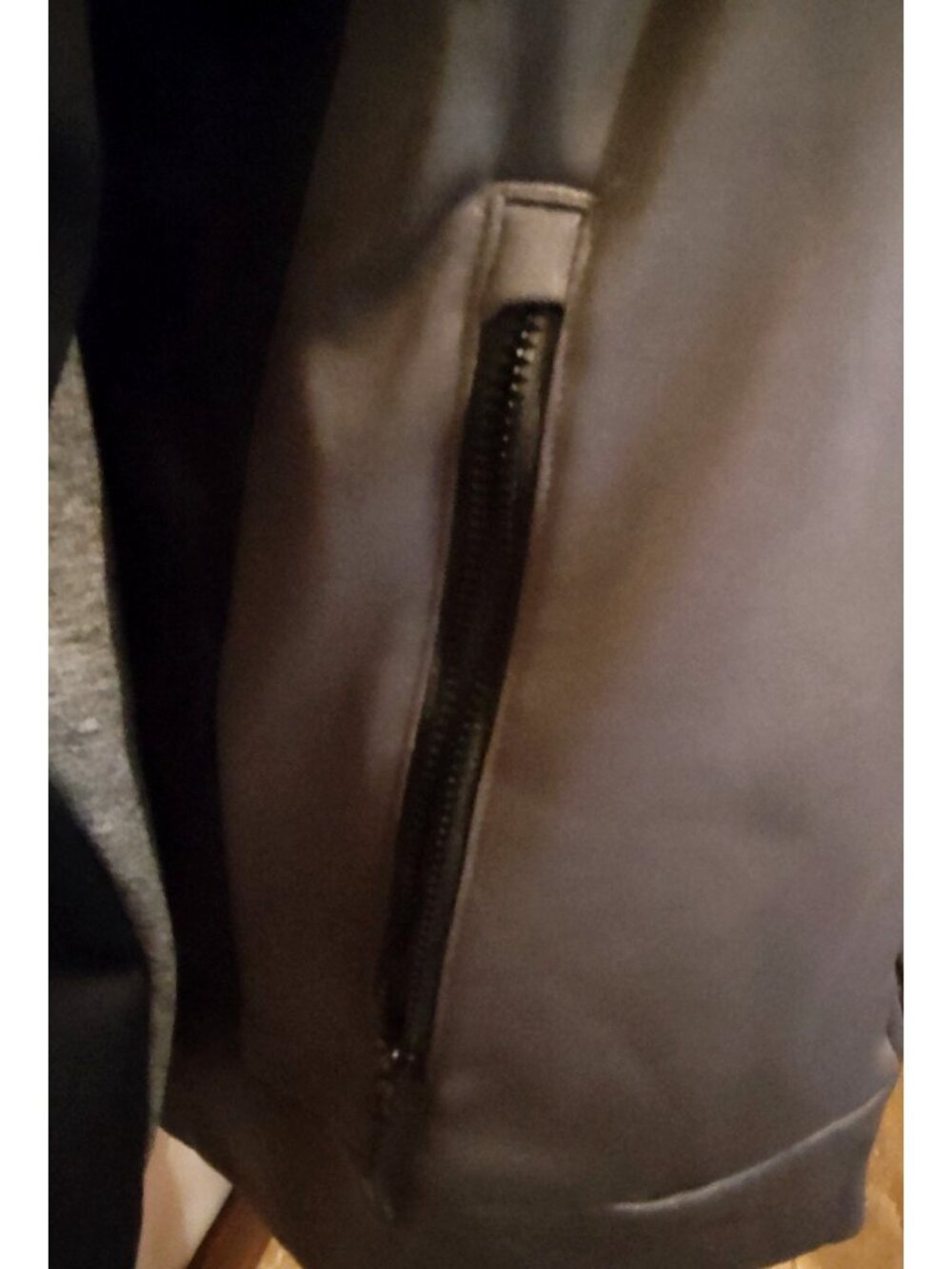 Xersion Medium Gray & Black Full-Zip Hoodie With Pockets - Picture 2 of 5